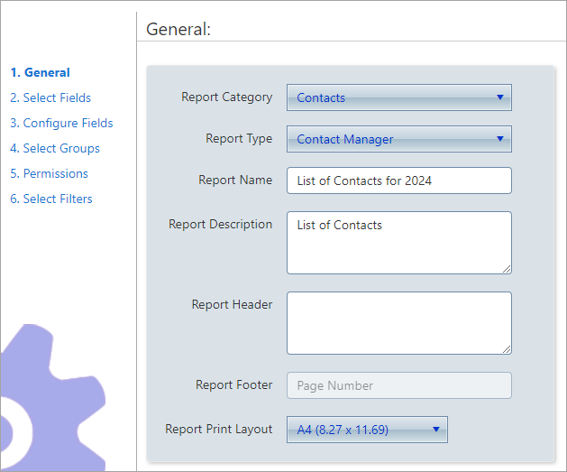 creating custom reports