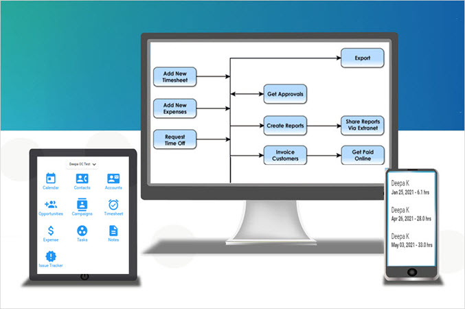 mobile timesheet app