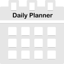 Daily planner template