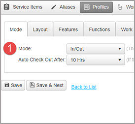 Timesheet In Out Mode