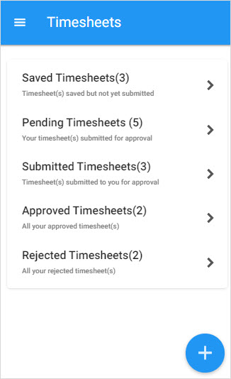 mobile timesheet 