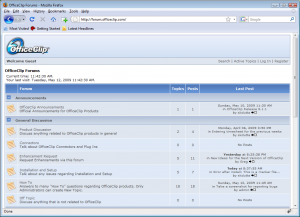 OfficeClip Forum